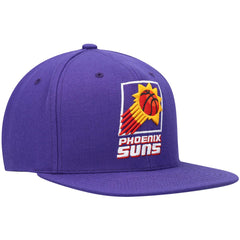 Phoenix Suns Hardwood Classics Team Ground 2.0 Snapback Hat Purple - Mitchell & Ness