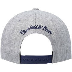 Golden State Warriors Hardwood Classics Team 2.0 Snapback Hat Heathered Gray - Mitchell & Ness