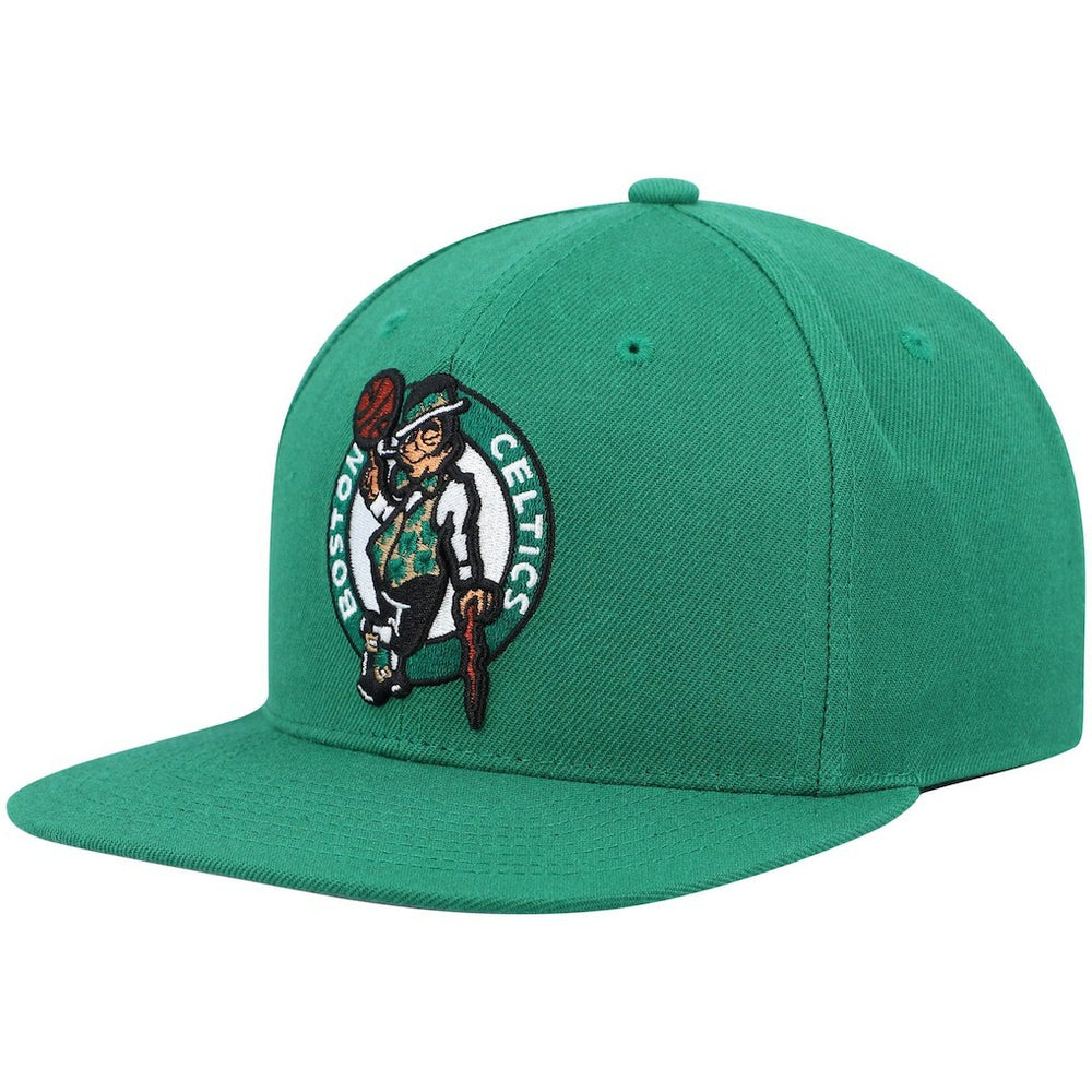 Boston Celtics Ground 2.0 Snapback Hat Kelly Green - Mitchell & Ness