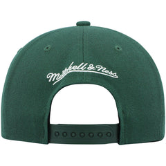 Milwaukee Bucks Ground 2.0 Snapback Hat Hunter Green - Mitchell & Ness