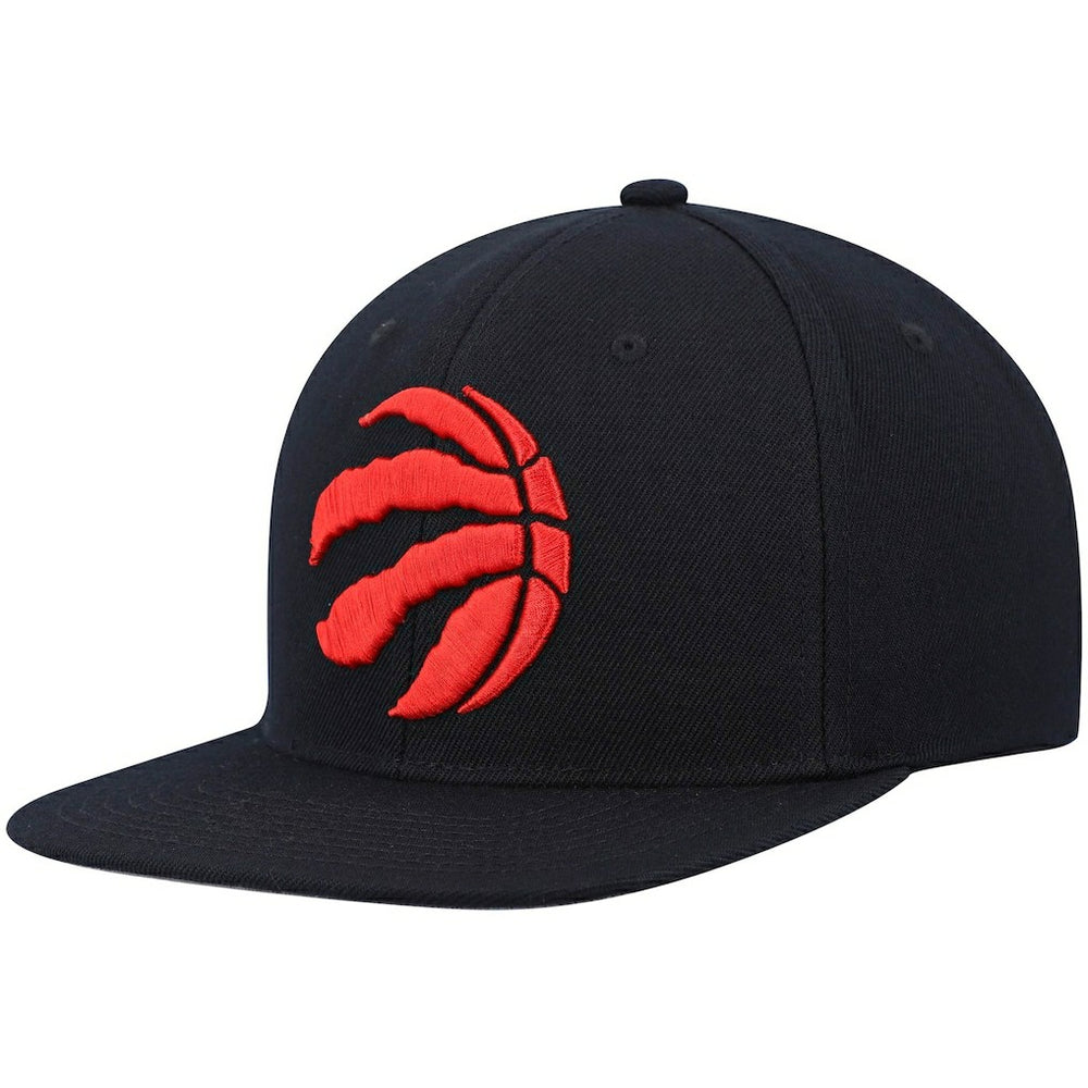Toronto Raptors Ground 2.0 Snapback Hat Black - Mitchell & Ness