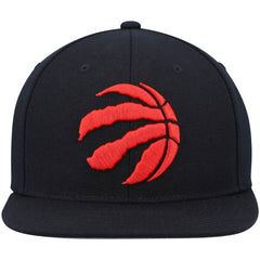 Toronto Raptors Ground 2.0 Snapback Hat Black - Mitchell & Ness