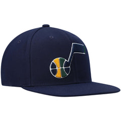 Utah Jazz Ground 2.0 Snapback Hat Navy - Mitchell & Ness