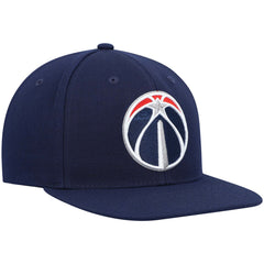 Washington Wizards Ground 2.0 Snapback Hat Navy - Mitchell & Ness