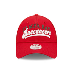 Tampa Bay Buccaneers New Era Women's Team Trucker 9FORTY Snapback Hat - Red Hats