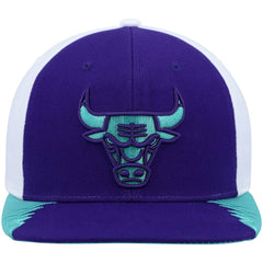 Chicago Bulls Day 5 Snapback Hat Purple - Mitchell & Ness outlet