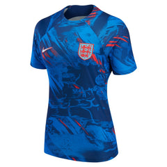 England National Team Women's 2022 Pre-Match Top Blue - Nike on sale