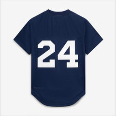 Rickey Henderson New York Yankees Mitchell & Ness Cooperstown Collection Mesh Batting Practice Button-Up Jersey - Navy Jerseys