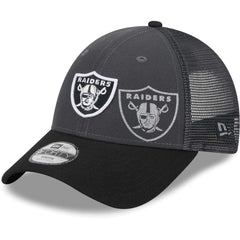 Las Vegas Raiders New Era Youth Reflect 9FORTY Adjustable Hat - Graphite Hats
