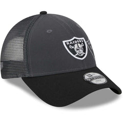 Las Vegas Raiders New Era Youth Reflect 9FORTY Adjustable Hat - Graphite Hats