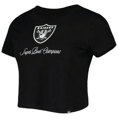 Las Vegas Raiders New Era Women's Historic Champs T-Shirt - Black T-shirts