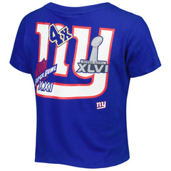 New York Giants New Era Women's Historic Champs T-Shirt - Royal T-shirts