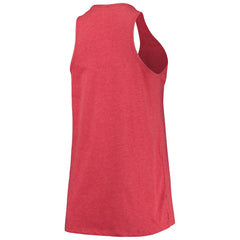 Chicago Bulls Women's Scoop-Neck Racerback Tank Top Heathered Red - New Era