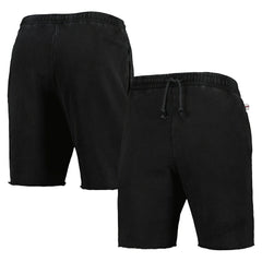 Chicago Bulls French Terry Tonal Fleece Shorts Black - Mitchell & Ness
