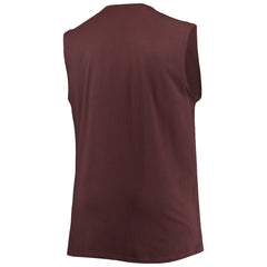 Cleveland Browns Big & Tall Muscle Tank Top - Brown Tops
