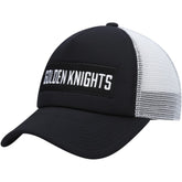Vegas Golden Knights adidas Team Plate Trucker Snapback Hat - Black/White | US 4687145