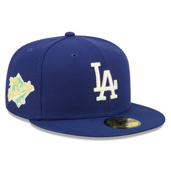 Los Angeles Dodgers New Era 1988 World Series Champions Citrus Pop UV 59FIFTY Fitted Hat - Royal Hats
