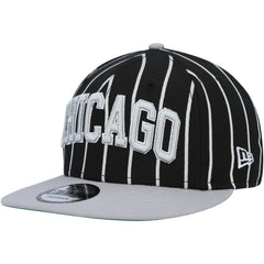 Chicago White Sox New Era City Arch 9FIFTY Snapback Hat - Black/Gray Hats