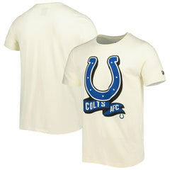 Indianapolis Colts New Era Sideline Chrome T-Shirt - Cream T-shirts