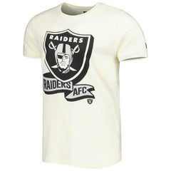 Las Vegas Raiders New Era Sideline Chrome T-Shirt - Cream T-shirts