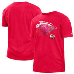 Kansas City Chiefs New Era 2022 Sideline Ink Dye T-Shirt - Red T-shirts