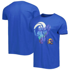 Los Angeles Rams New Era 2022 Sideline Ink Dye T-Shirt - Royal T-shirts