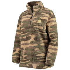 New Jersey Devils G-III Sports by Carl Banks Women's Sherpa Quarter-Zip Jacket - Camo | US 4692599