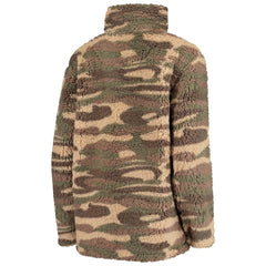 St. Louis Blues G-III Sports by Carl Banks Women's Sherpa Quarter-Zip Jacket - Camo | US 4692603
