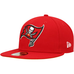 Tampa Bay Buccaneers New Era Super Bowl XXXVII Citrus Pop 59FIFTY Fitted Hat - Scarlet Hats