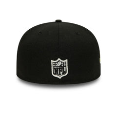 Pittsburgh Steelers New Era Super Bowl XL Citrus Pop 59FIFTY Fitted Hat - Black Hats