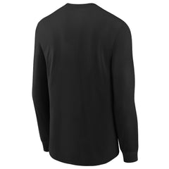 Washington Commanders Youth Team Color Split Long Sleeve T-Shirt - Black T-shirts