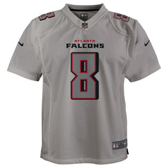 Kyle Pitts Atlanta Falcons Youth Atmosphere Game Jersey - Gray Jerseys