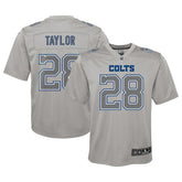 Jonathan Taylor Indianapolis Colts Youth Atmosphere Game Jersey - Gray Jerseys