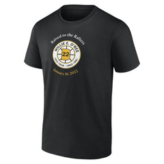 Willie O'Ree Boston Bruins Retirement T-Shirt - Black | US 4699966