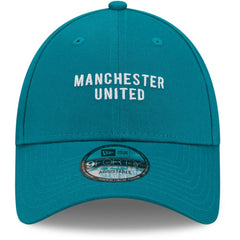 Manchester United New Era Seasonal 9FORTY Adjustable Hat Turquoise - New Era for sale