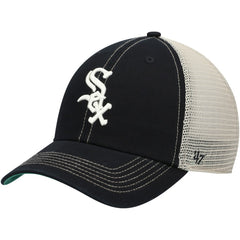 Chicago White Sox '47 Trawler Clean Up Trucker Snapback Hat - Black Hats