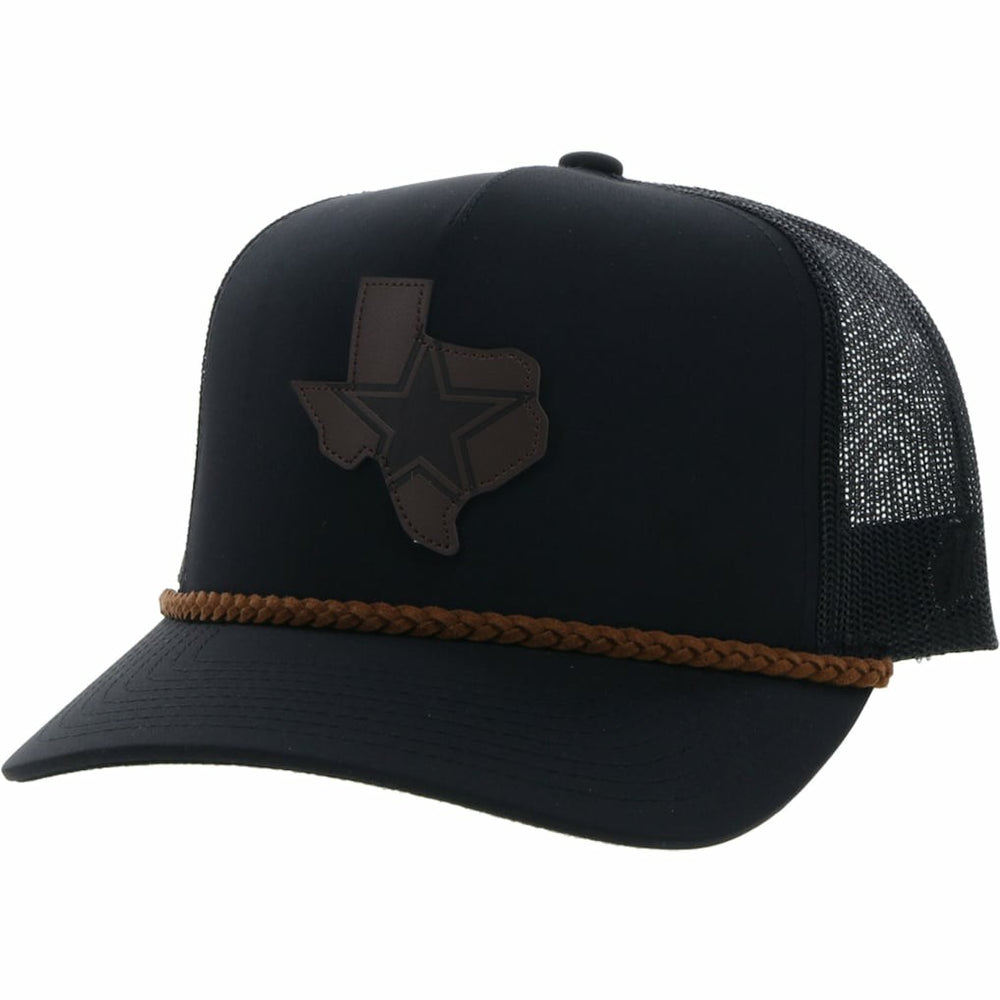 Dallas Cowboys HOOey State Patch Trucker Snapback Hat - Black Hats