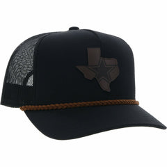 Dallas Cowboys HOOey State Patch Trucker Snapback Hat - Black Hats