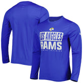 Los Angeles Rams New Era Combine Authentic Offsides Long Sleeve T-Shirt - Royal T-shirts