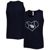 Cleveland Guardians Soft as a Grape Girls Youth Team Tank Top - Navy Tanks
