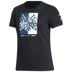 Washington Capitals adidas Women's Reverse Retro 2.0 Playmaker T-Shirt - Black | US 4712188