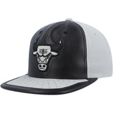Chicago Bulls Day One Snapback Hat Black/Gray - Mitchell & Ness