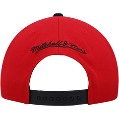 Chicago Bulls Day One Snapback Hat White/Red - Mitchell & Ness outlet