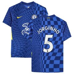 Jorginho Chelsea Autographed 2021-22 Home Jersey - Fanatics for sale