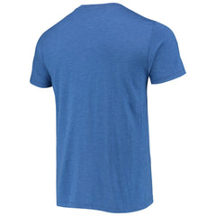 Milwaukee Brewers Homage Milwaukee County Stadium Tri-Blend T-Shirt - Royal T-shirts