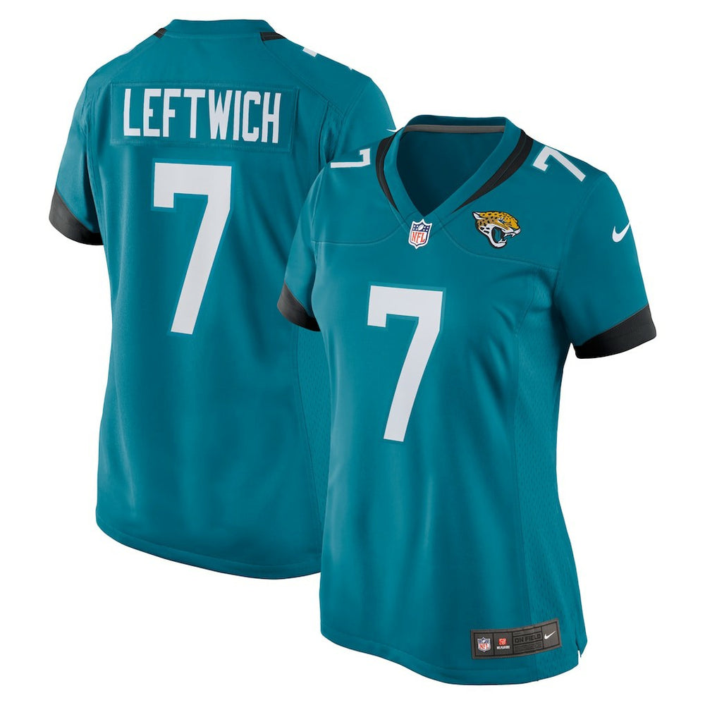 Byron Leftwich Jacksonville Jaguars Women's Retired Player Game Jersey - Teal Jerseys