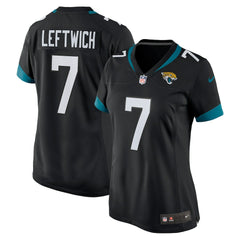 Byron Leftwich Jacksonville Jaguars Women's Alternate Retired Player Game Jersey - Black Jerseys