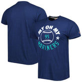 Seattle Mariners Homage Hyper Local Tri-Blend T-Shirt - Navy T-shirts