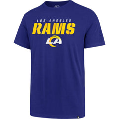 Los Angeles Rams '47 Logo Traction Super Rival T-Shirt - Royal T-shirts