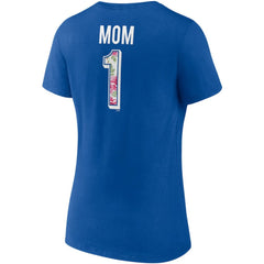 St. Louis Blues Fanatics Women's Team Mother's Day V-Neck T-Shirt - Blue | US 4720216